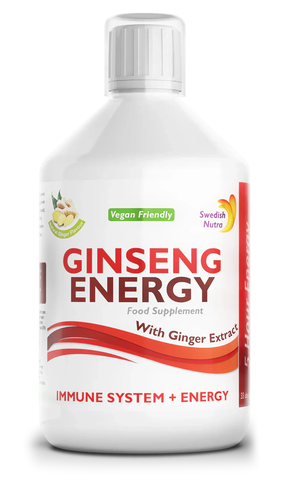 Ginseng 2000 mg - with ginger extract - 500 ml