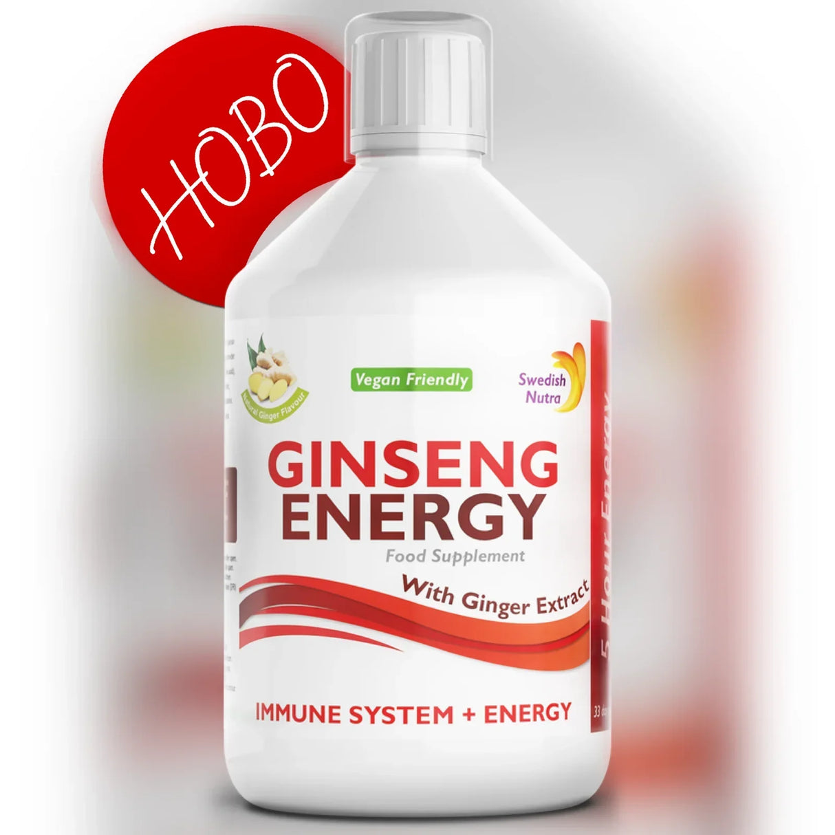 Ginseng 2000 mg - with ginger extract - 500 ml