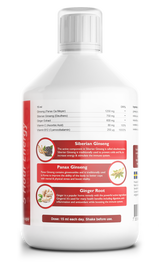 Ginseng 2000 mg - with ginger extract - 500 ml