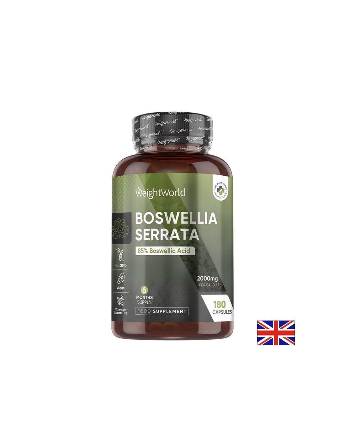 Gemeinsam Betreiung - Boswellia, 2000 mg x 180 Kapselen