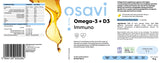 Omega -3 + D3 Immuno - 180 Capsule de gel