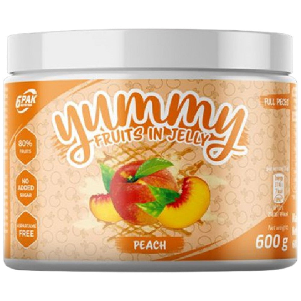 Yummy Fruits In Jelly Peach [600 грама, 40 Дози] - Feel You