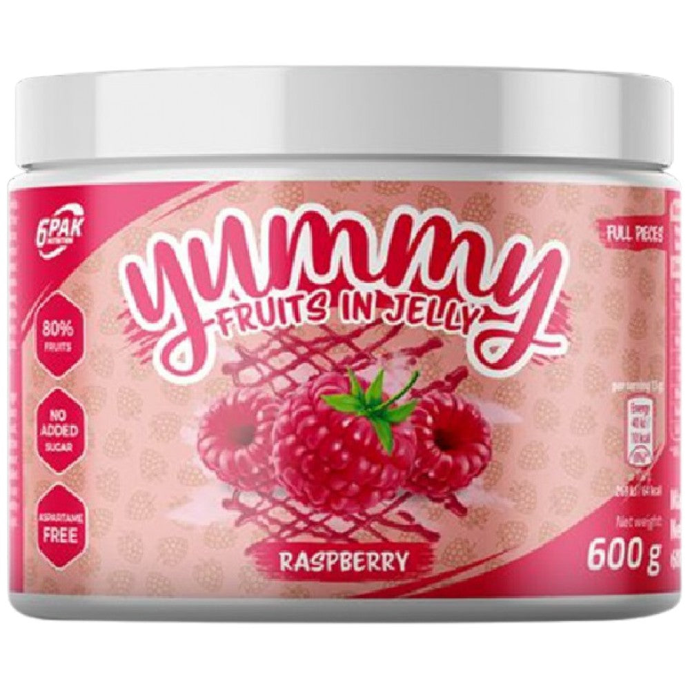 Yummy Fruits In Jelly Raspberry [600 грама, 40 Дози] - Feel You