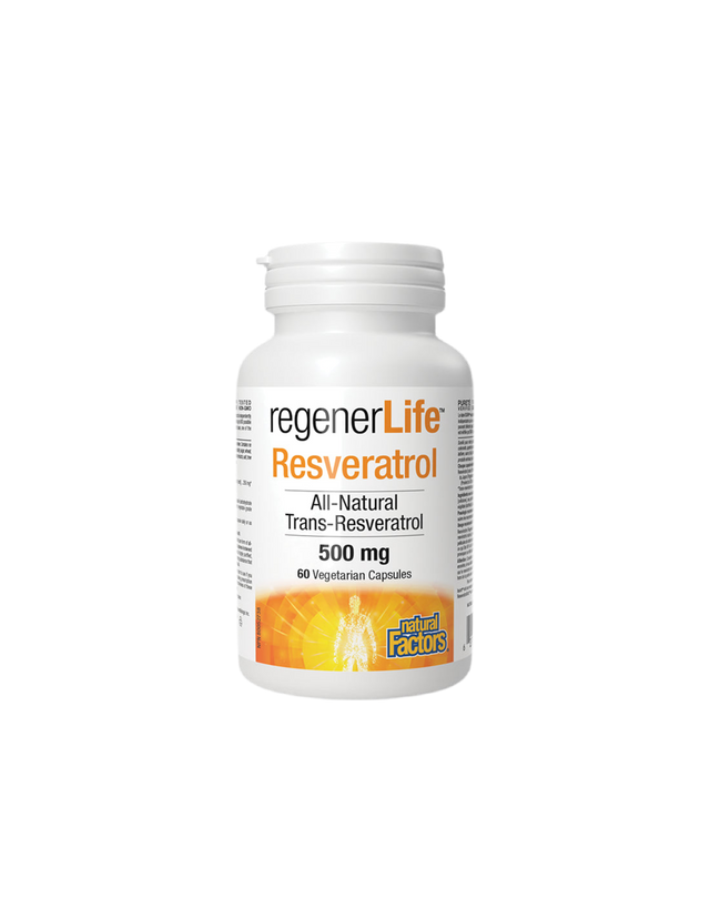 Rеgener Life™ Resveratrol 500 mg - 60 капсули - Feel You