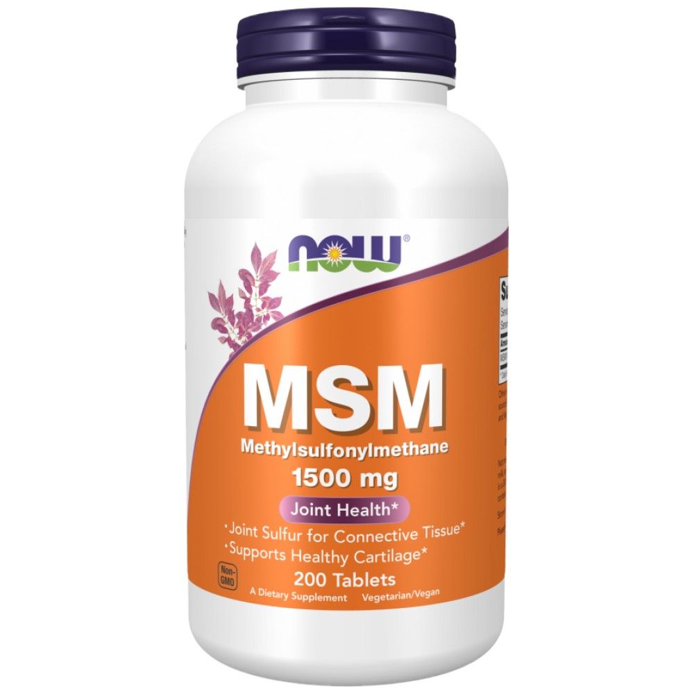 MSM 1500 mg - 200 tablečių