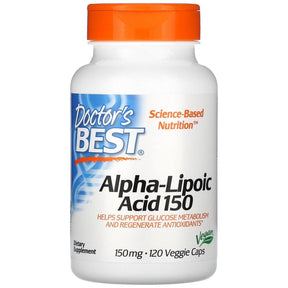 BEST Alpha Lipoic Acid 150 mg - 120 capsules - Nutra Best Europe