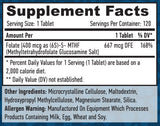 Methyl Folate 400 mcg / 120 Tabs - Feel You