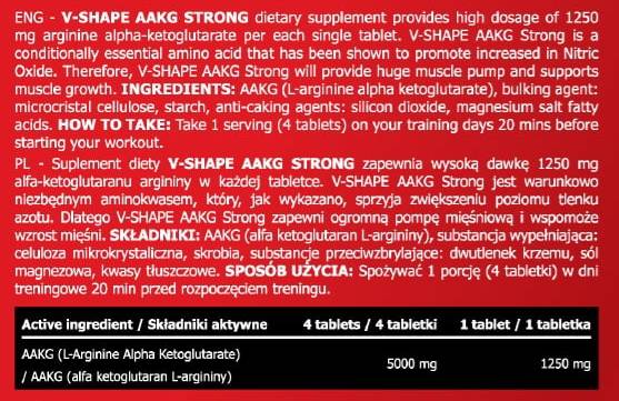 AAKG Stiprus 1250 mg - 150 tablečių