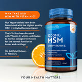 MSM 2200 mg (bones and joints) - 365 tablets