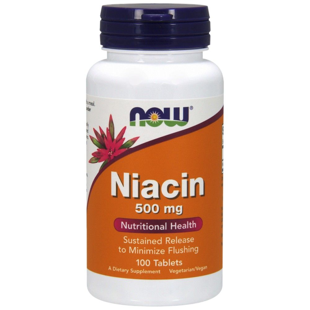 Niacinas 500 mg - 250 tablečių