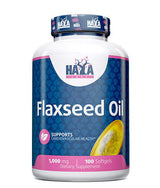 Flax Seed Oil Organic 1000mg. / 100 Softgels - Feel You