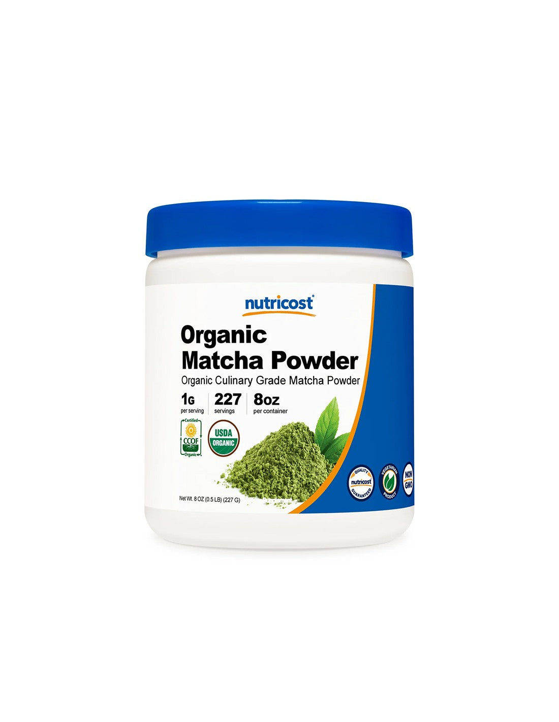 Matcha (orgánico) (grado culinario), 227 g de polvo