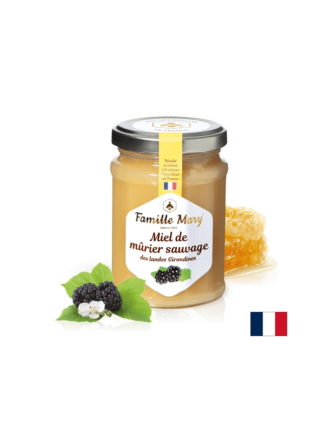 Wild mulberry honey (Girondin, France), 230 g