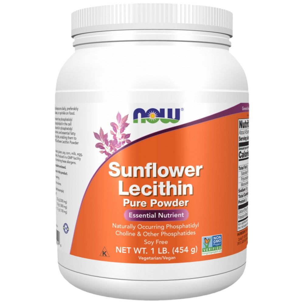 Sunflower Lecithin Pure Powder - 454 grams