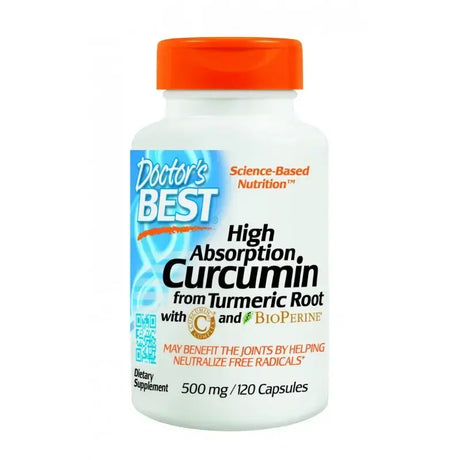 Curcumin (Куркумин), Хранителна добавка с антиоксидантно действие, 500мг, 120 капсули - Feel You