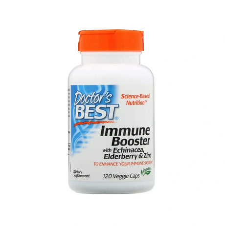 Immune Booster Подпомага имунна функция с ехинацея, екстракт от бъз и цинк капсули х 120, Doctor's Best - Feel You