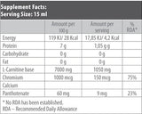 Liyaid l-karnitina + coroma 500 ml.