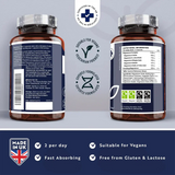 Magnesium Complex – 240 capsules with high concentration – Vegan – Nutravita