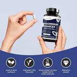 Magnesium Complex – 240 capsules with high concentration – Vegan – Nutravita
