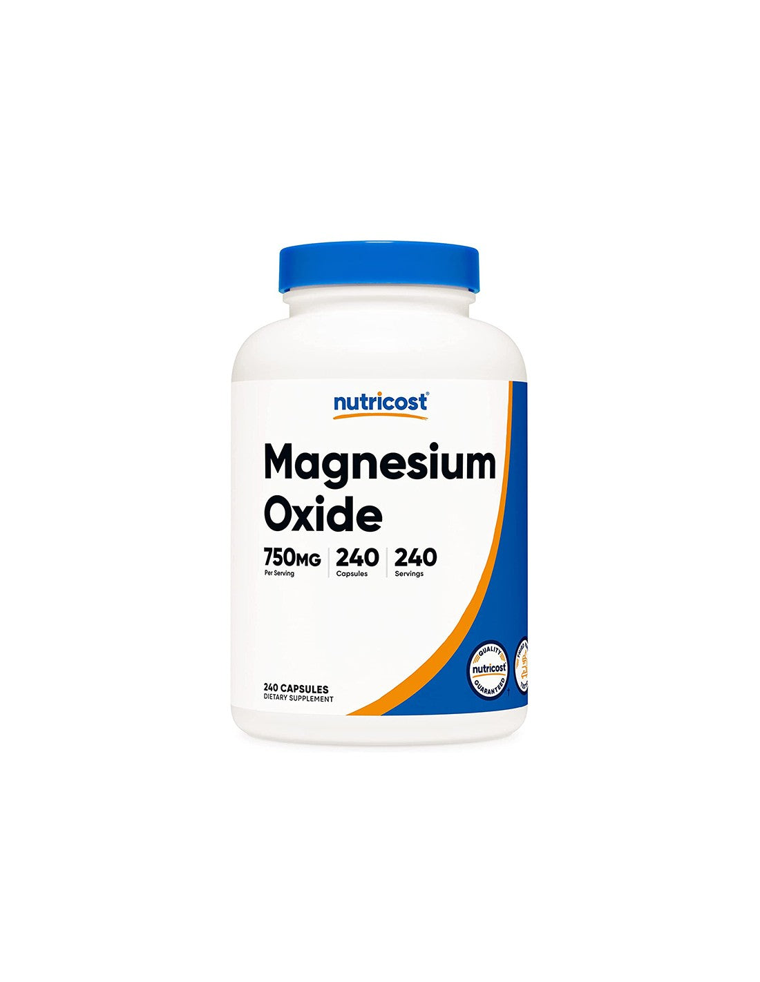 Sistema muscular y nervioso: magnesio (óxido), 240 cápsulas
