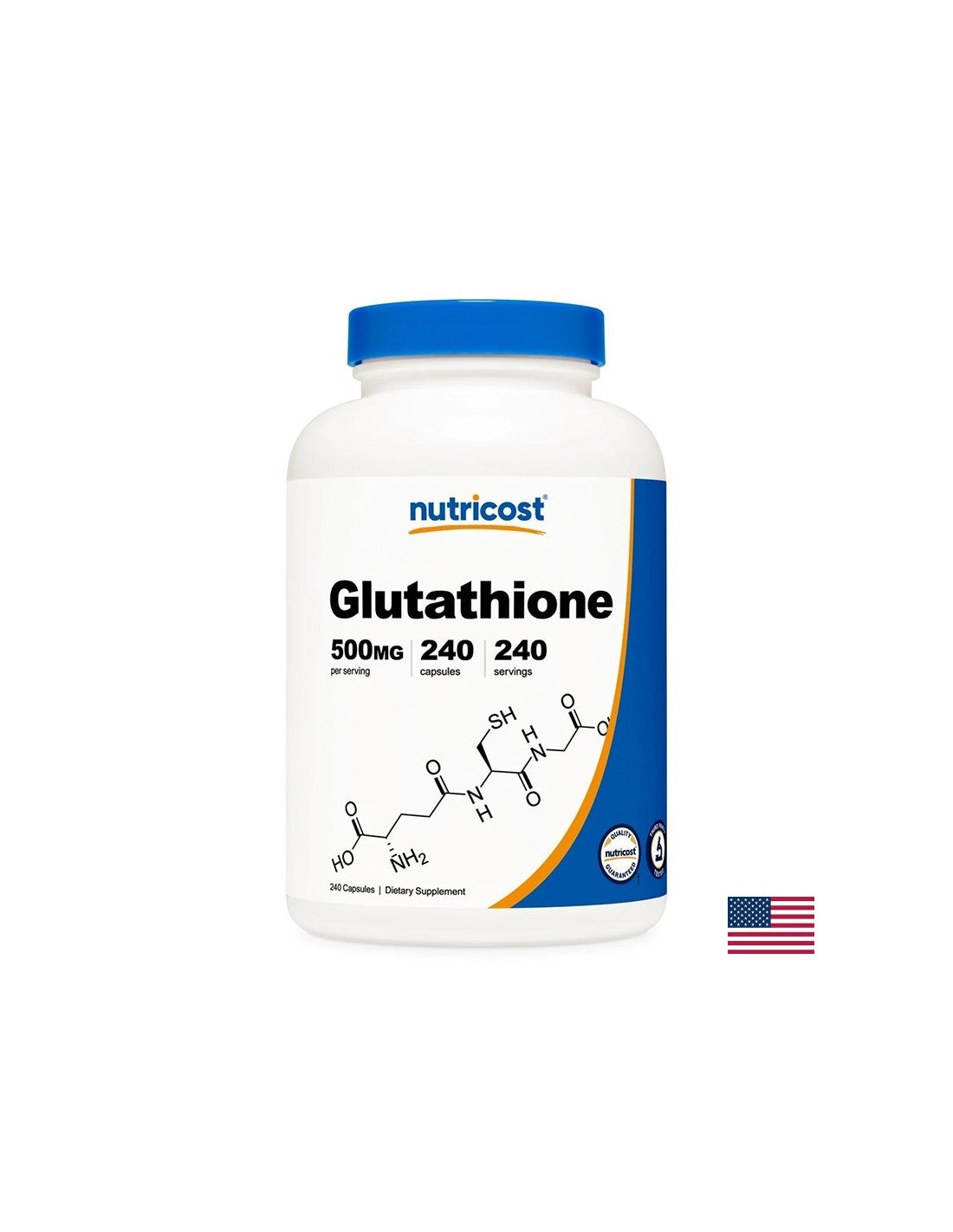 Protección antioxidante - glutatión, 240 cápsulas
