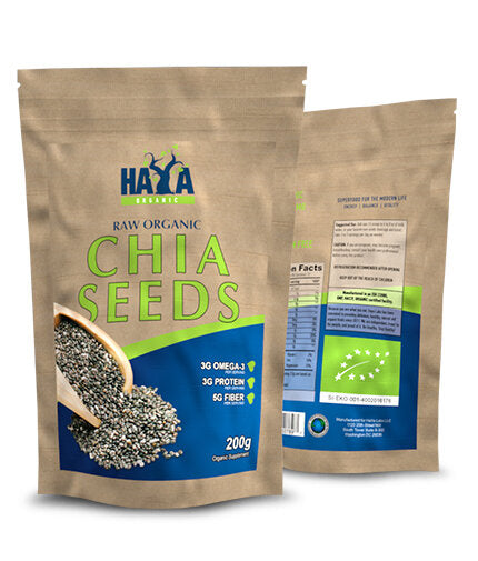 Organic Chia Seeds 0.200 KG - Feel You