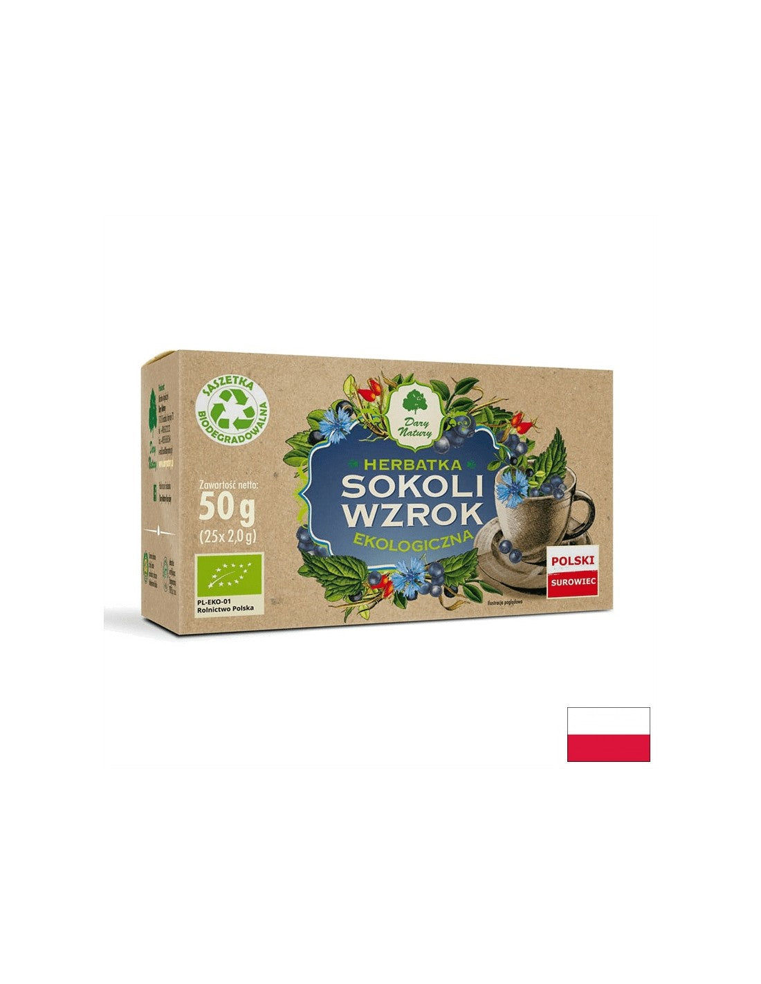 Tea for Good Vision Bio, 25 filter bags