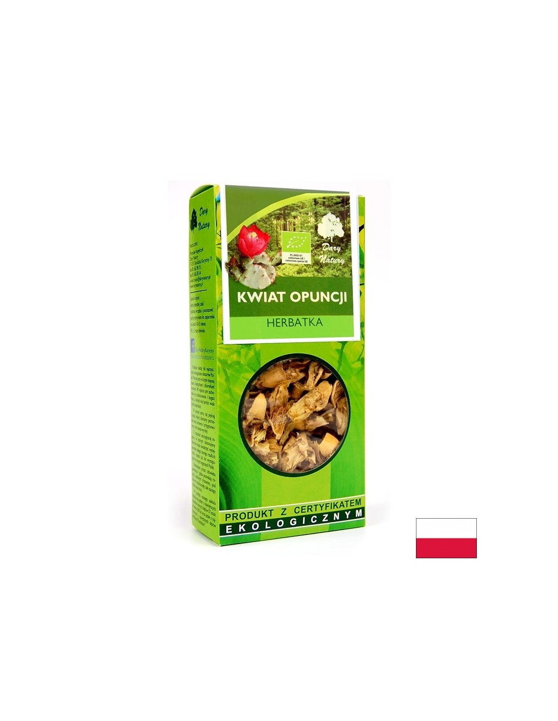 Kontrola wagi - kolor opuncji figowej, 25g <tc>Dary Natury</tc>