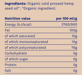 Ekologický olej z konopí 250 ml. /100% přírodní, organické a organické/