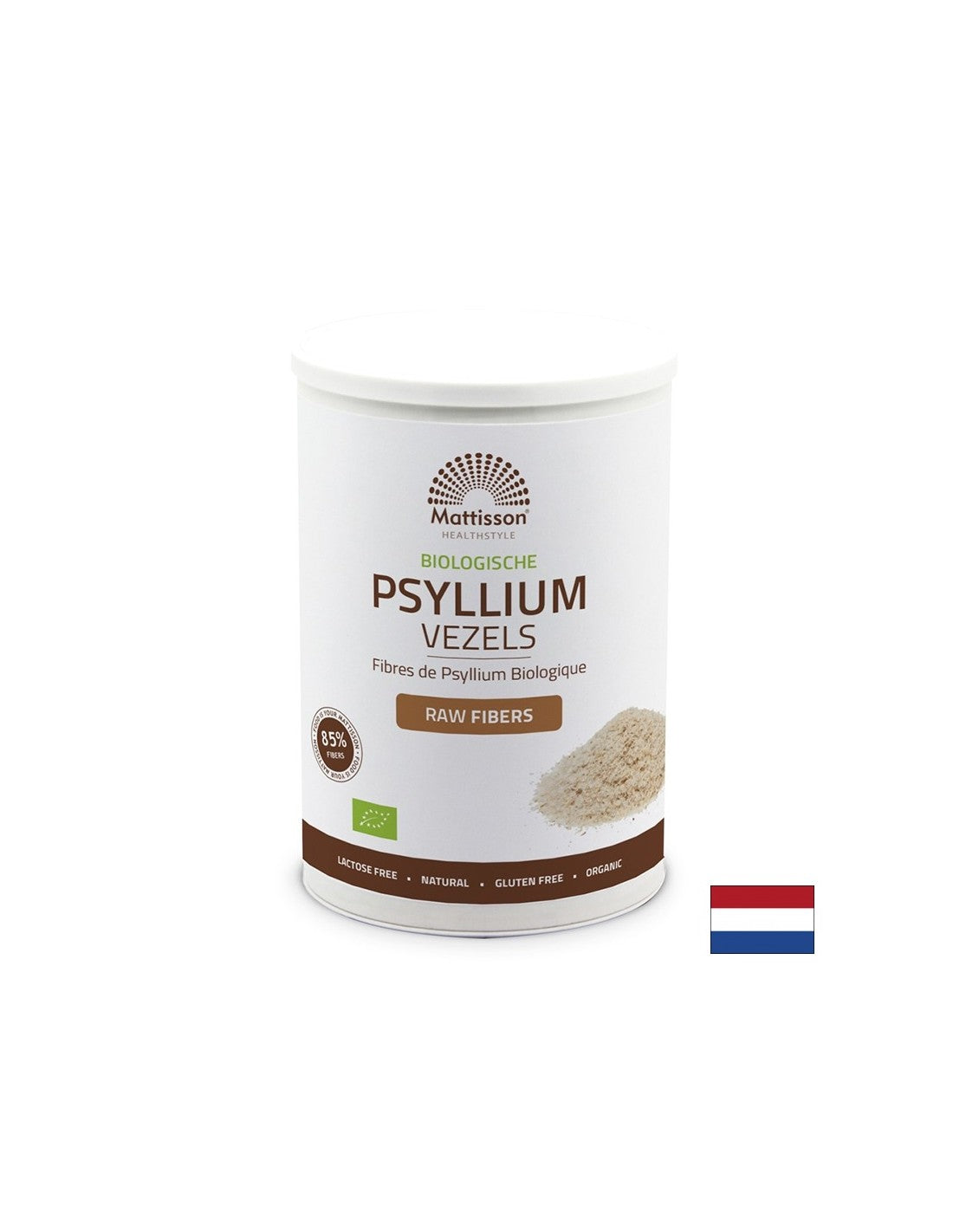 Fibras de cáscara (psyllium) orgánicas, 250 g