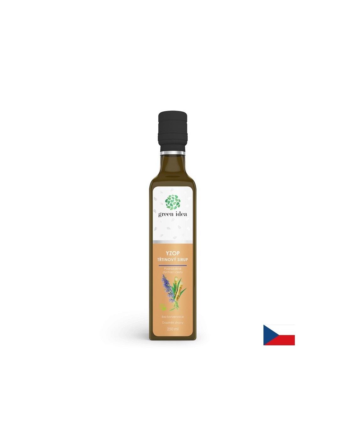 Respiratory system - Cane syrup with hyssop and hibiscus, 250 ml
