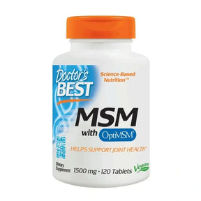 BEST MSM 1500 mg - 120 Tablets - Nutra Best Europe