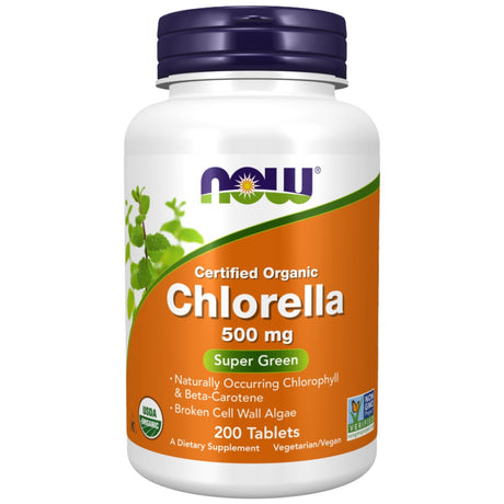 Chlorella Organic 500 mg - 200 Таблетки - Feel You