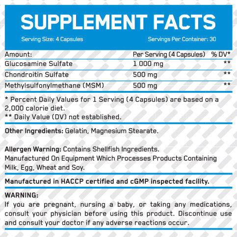 Glucosamine Complex / 120 Caps - Feel You