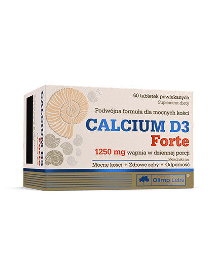 Калций и Витамин Д3 / Calcium D3 Forte  60 Tabs OLIMP - Feel You