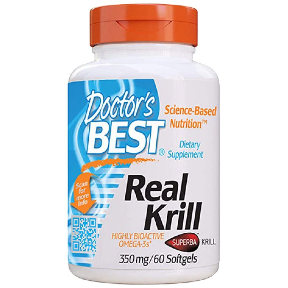 Real krill 350 mg - 60 Gelkops