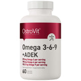 Omega 3-6-9 + Adek | Vitamin A + D + E + K 60 Gel Capsules