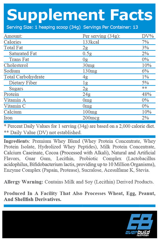 Ultra Premium Vhei Protein Build - 0.454 kg