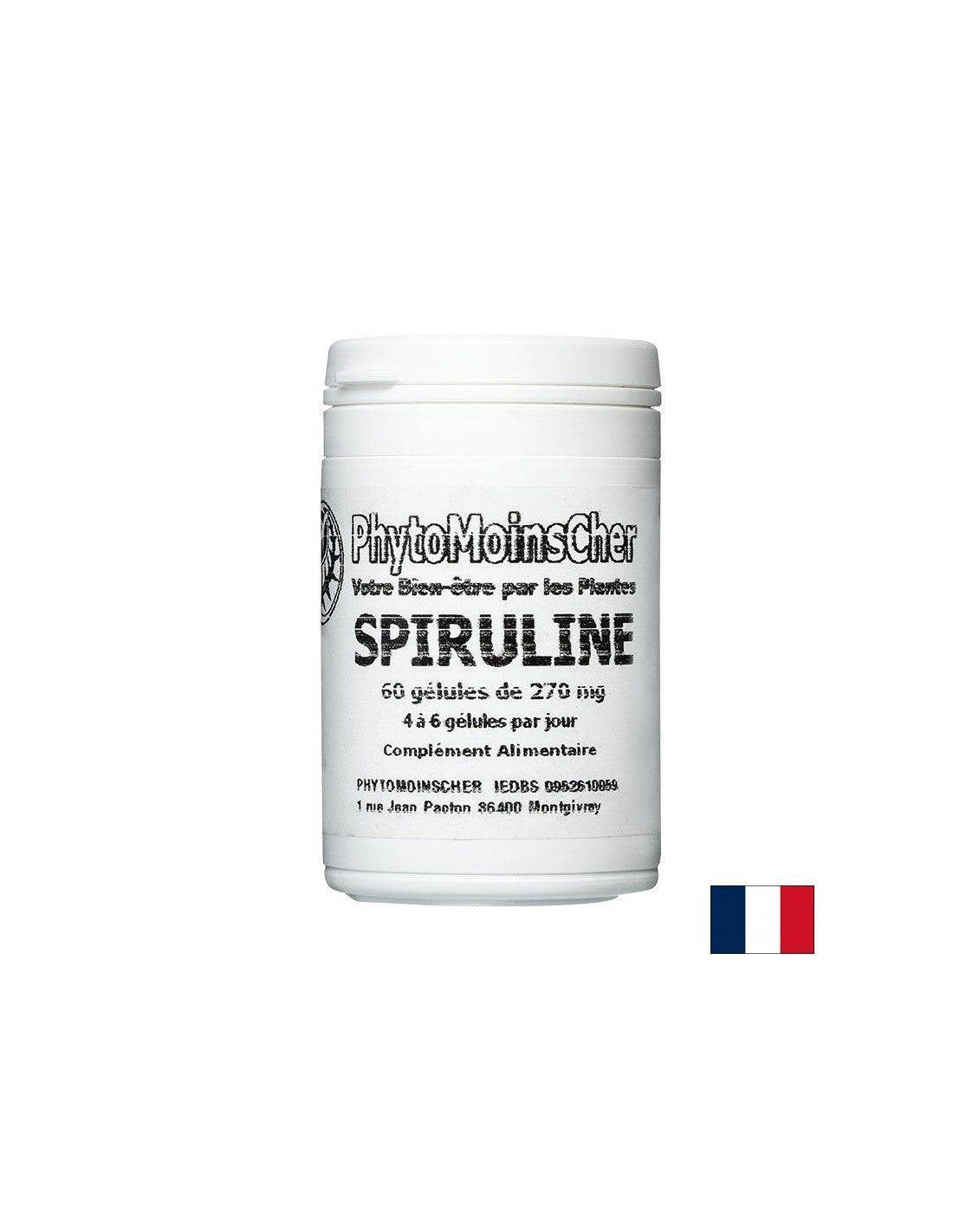 Energie a imunita - Spirulina, 270 mg x 60 tobolek