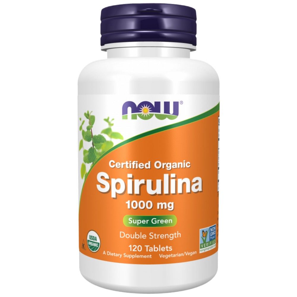 Spirulina 1000 mg - 120 tablečių