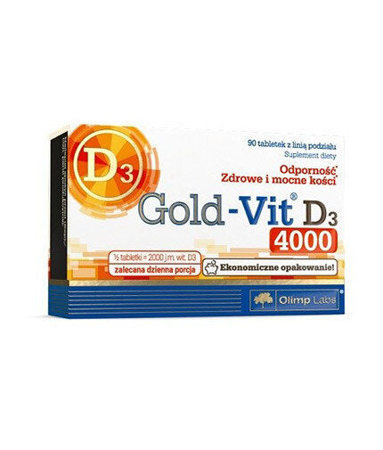 Gold - Vit D3  90 Tabs OLIMP - Feel You