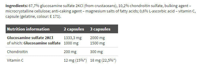 Glucosamine Plus  60 Caps. OLIMP - Feel You