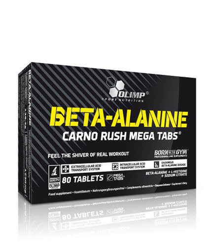 Beta-Alanine Carno Rush Mega Tabs  80 Tabs. OLIMP - Feel You