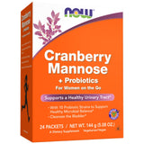 Cranberry Mannose + Probiotics | For Women on the Go - 24 x 6 grams