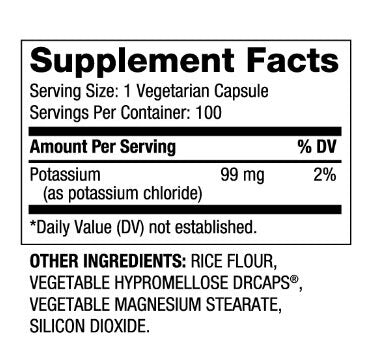 Potassium Time Release / 100 Caps - Feel You