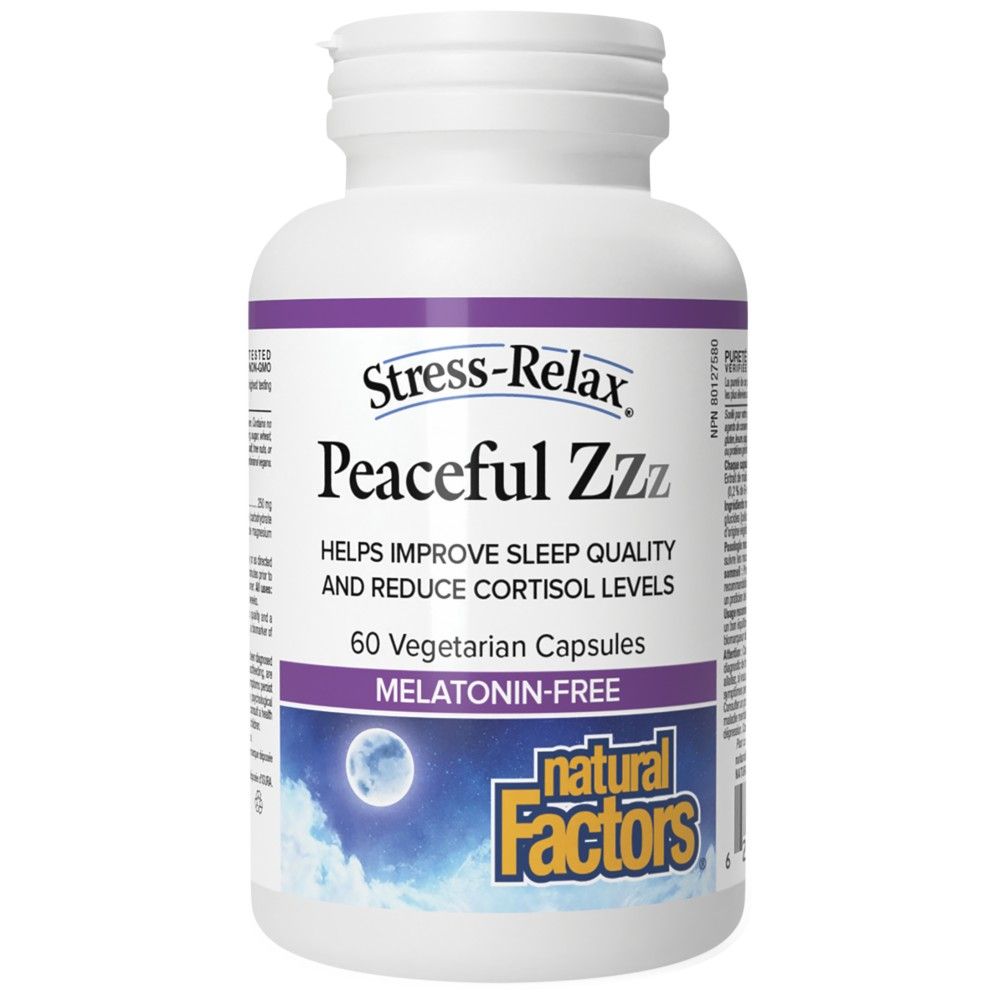 Peaceful ZZZ | Melatonin Free - 60 capsules