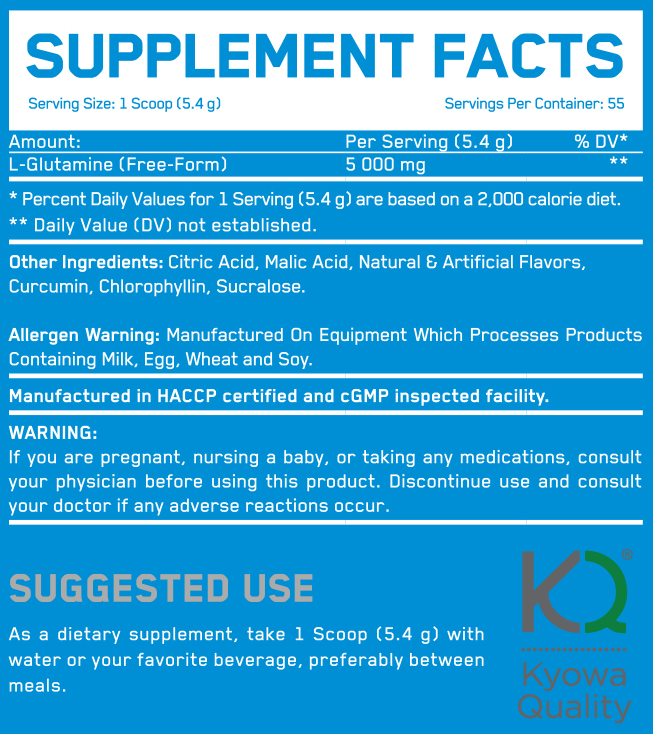 Glutamine - 0.300 KG - Feel You