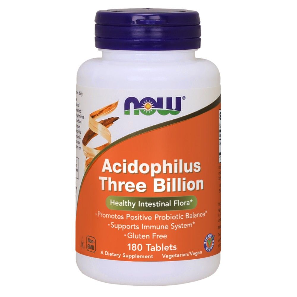 Acidophilus Three Billion - 180 tablets