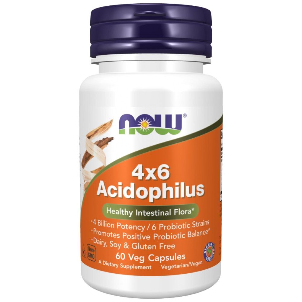 Acidophilus 4x6 - 120 kapsulės