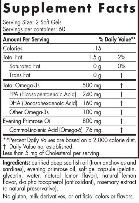 Omega Woman - 120 Gel Capsules